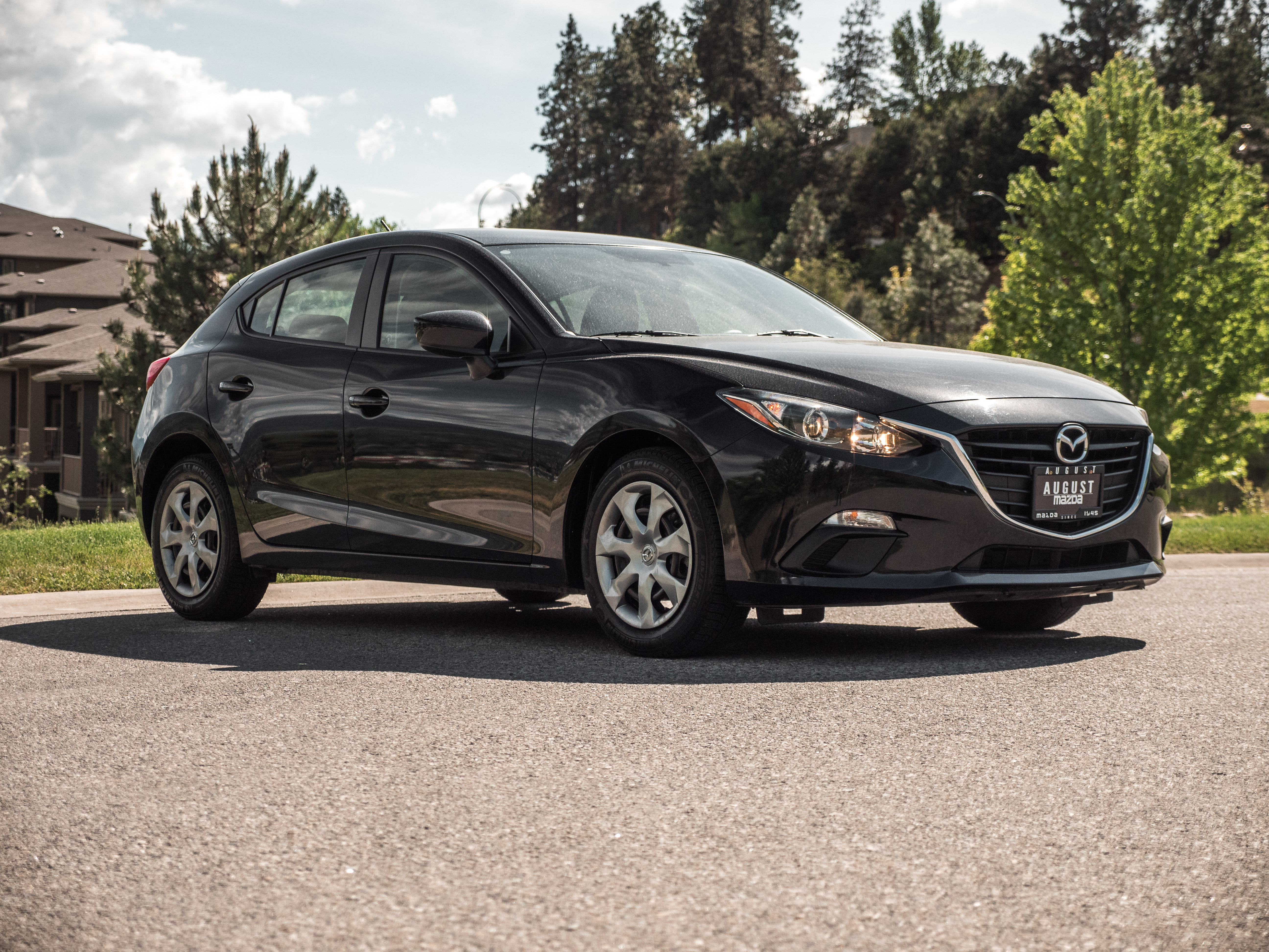 Pre-Owned 2015 Mazda 3 Sport GX 4 Door Hatchback in Kelowna #U-3650 ...